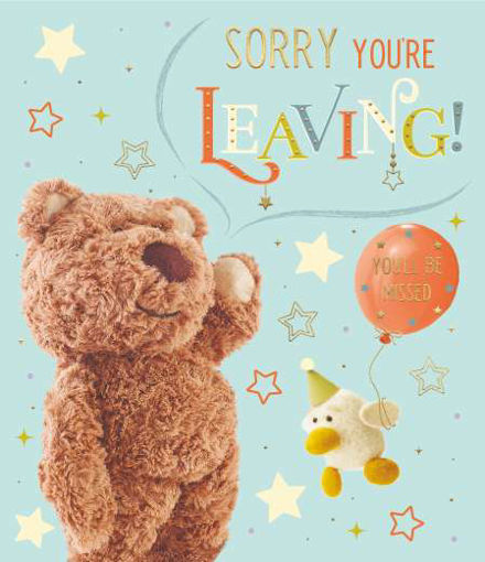Picture of SORRY YOURE LEAVING CARD